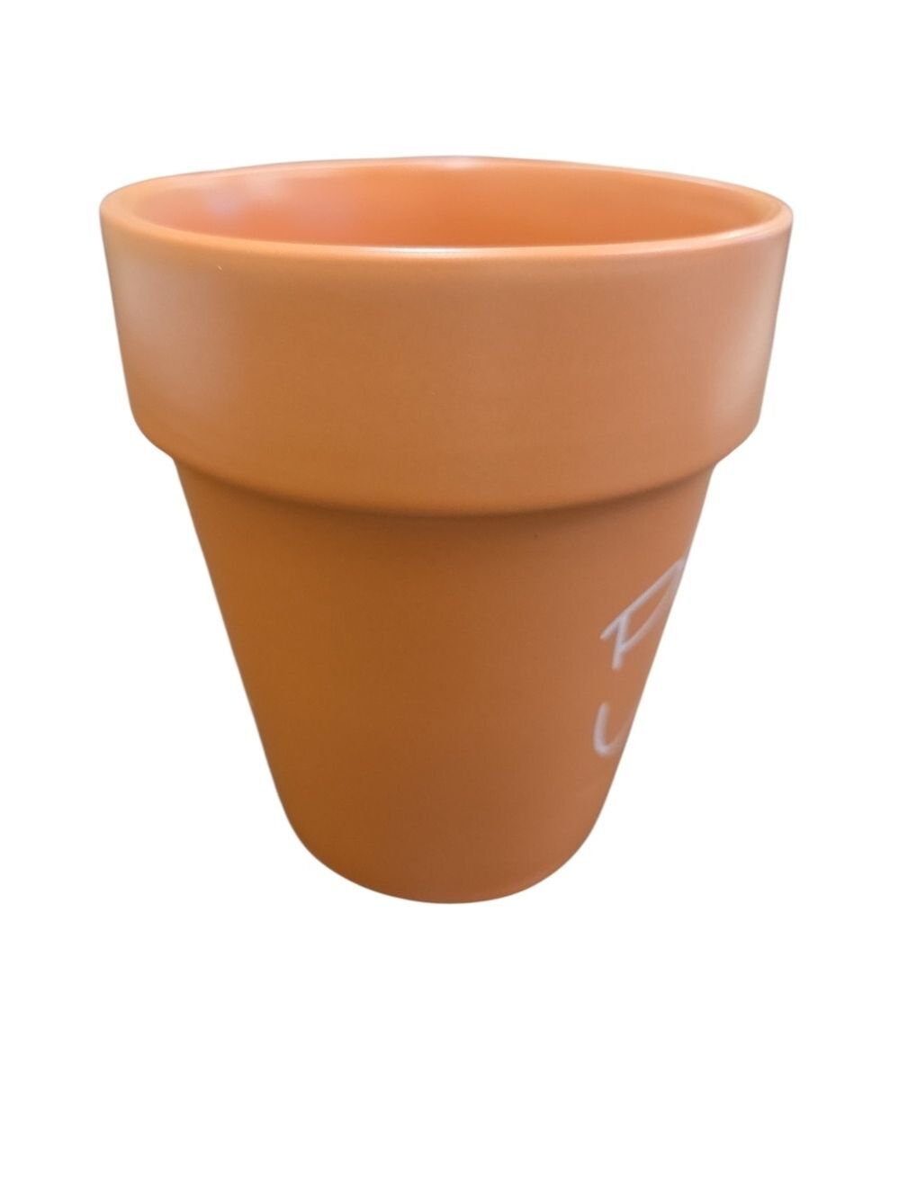 NWOT Charming Orange Mug for Plant Enthusiasts - Picture 3 of 7